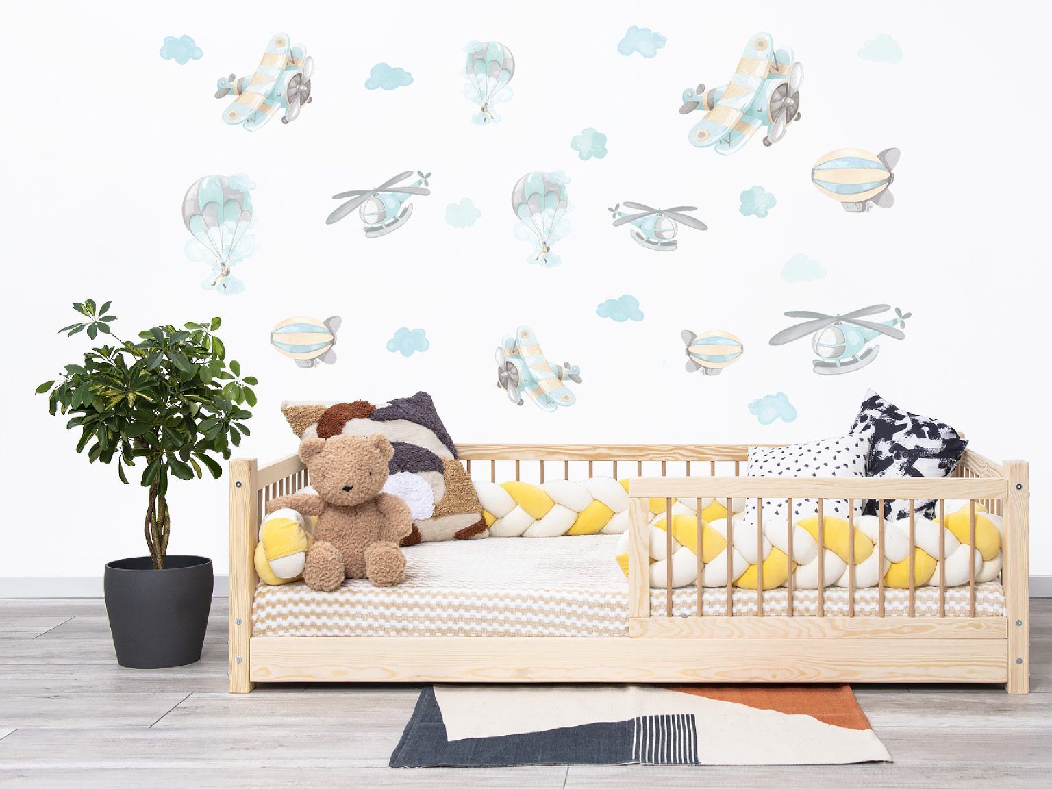 Wandaufkleber Aeroplane