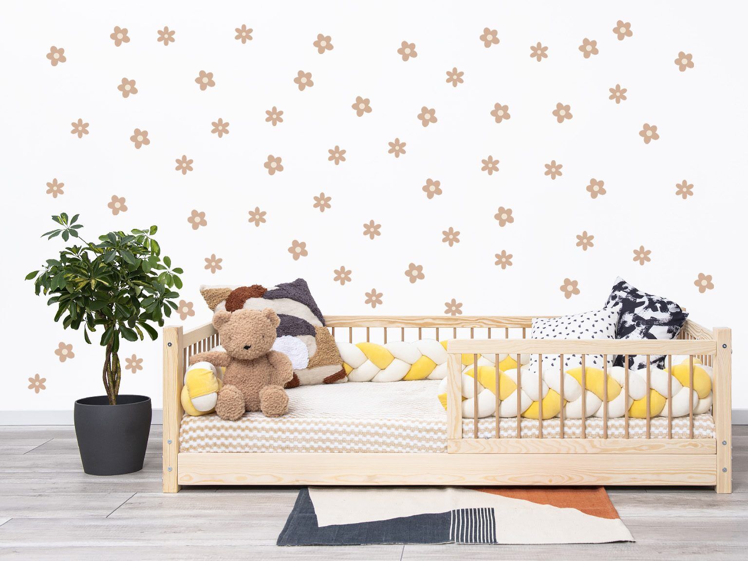 Wandaufkleber Daisies