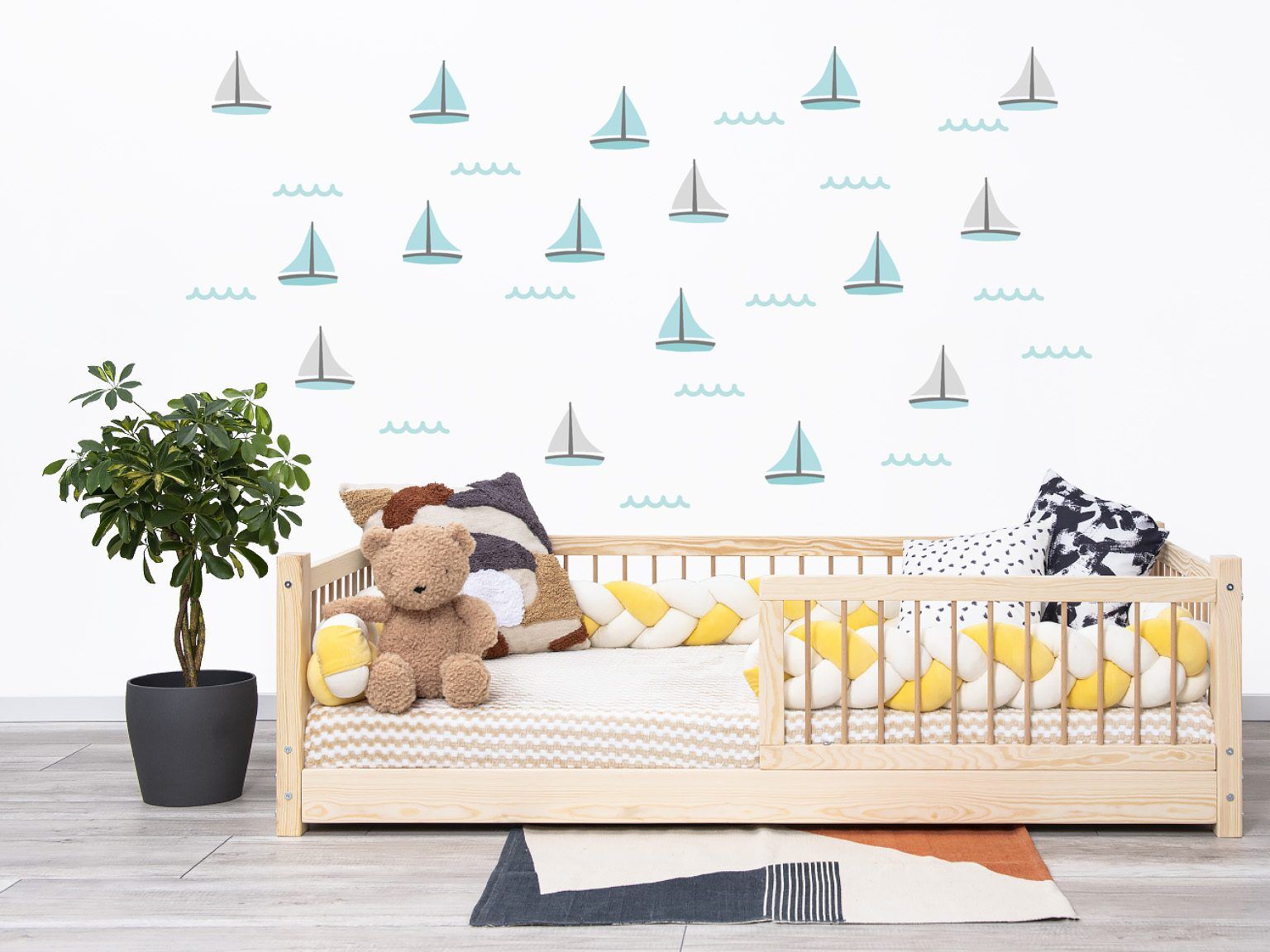 Wandaufkleber Segelboote
