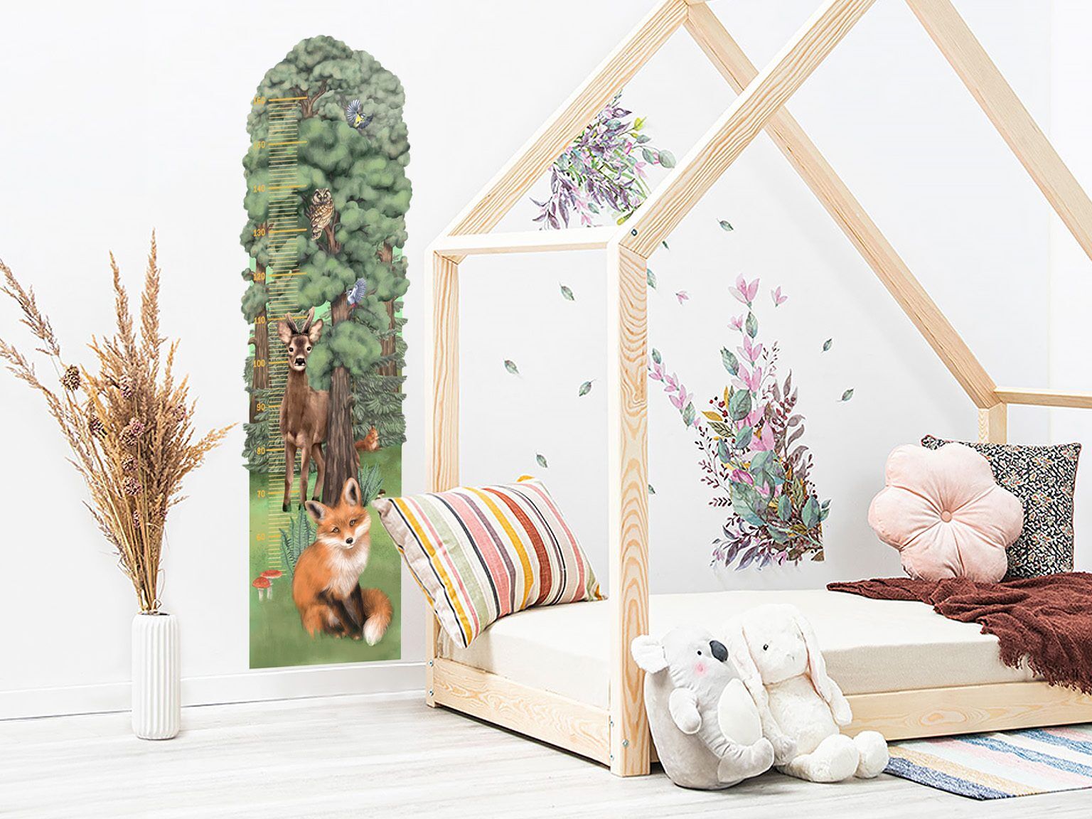 Wandaufkleber Wachstumsmaßnahme Wald