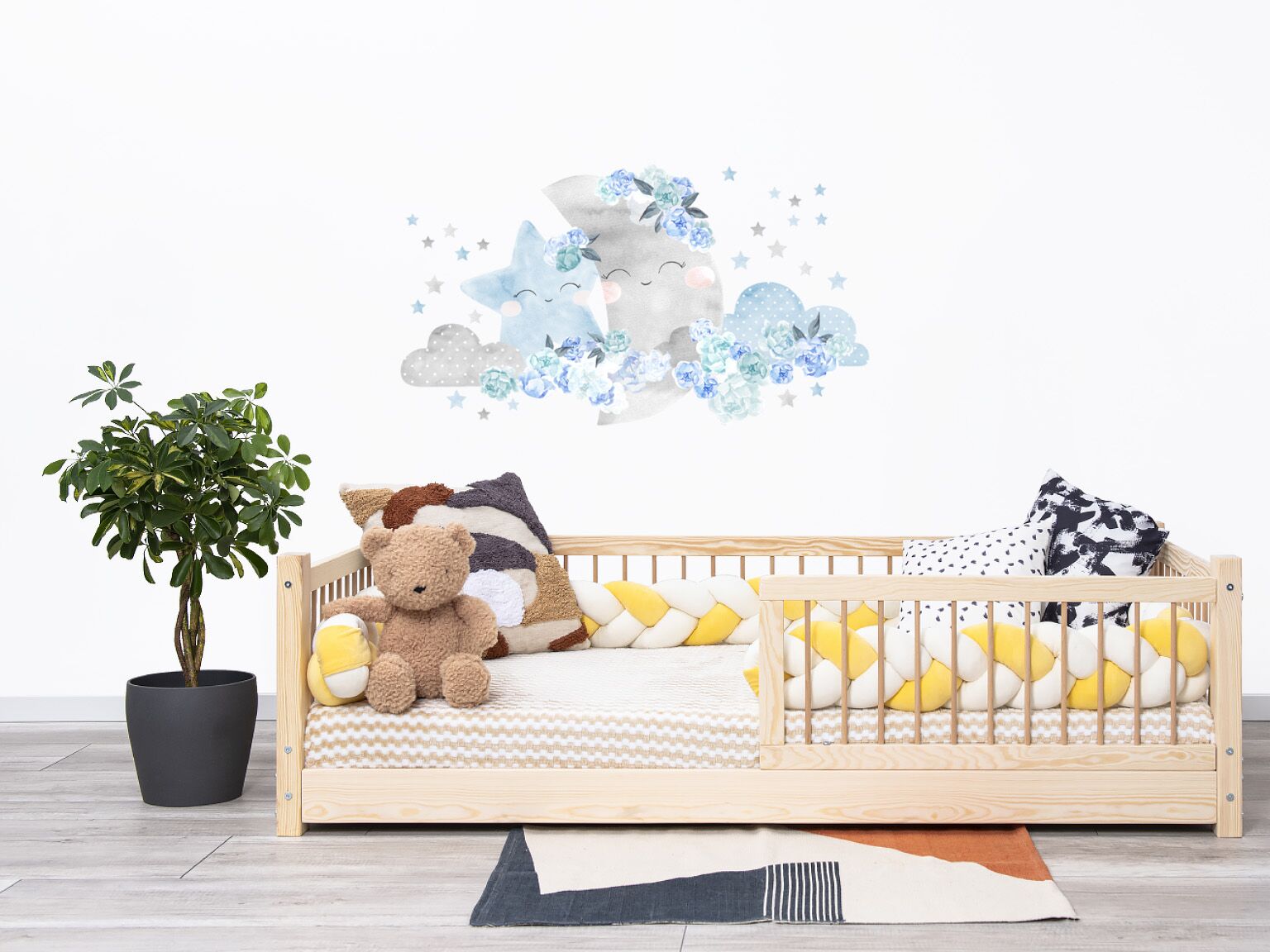 Wandsticker Blaumond