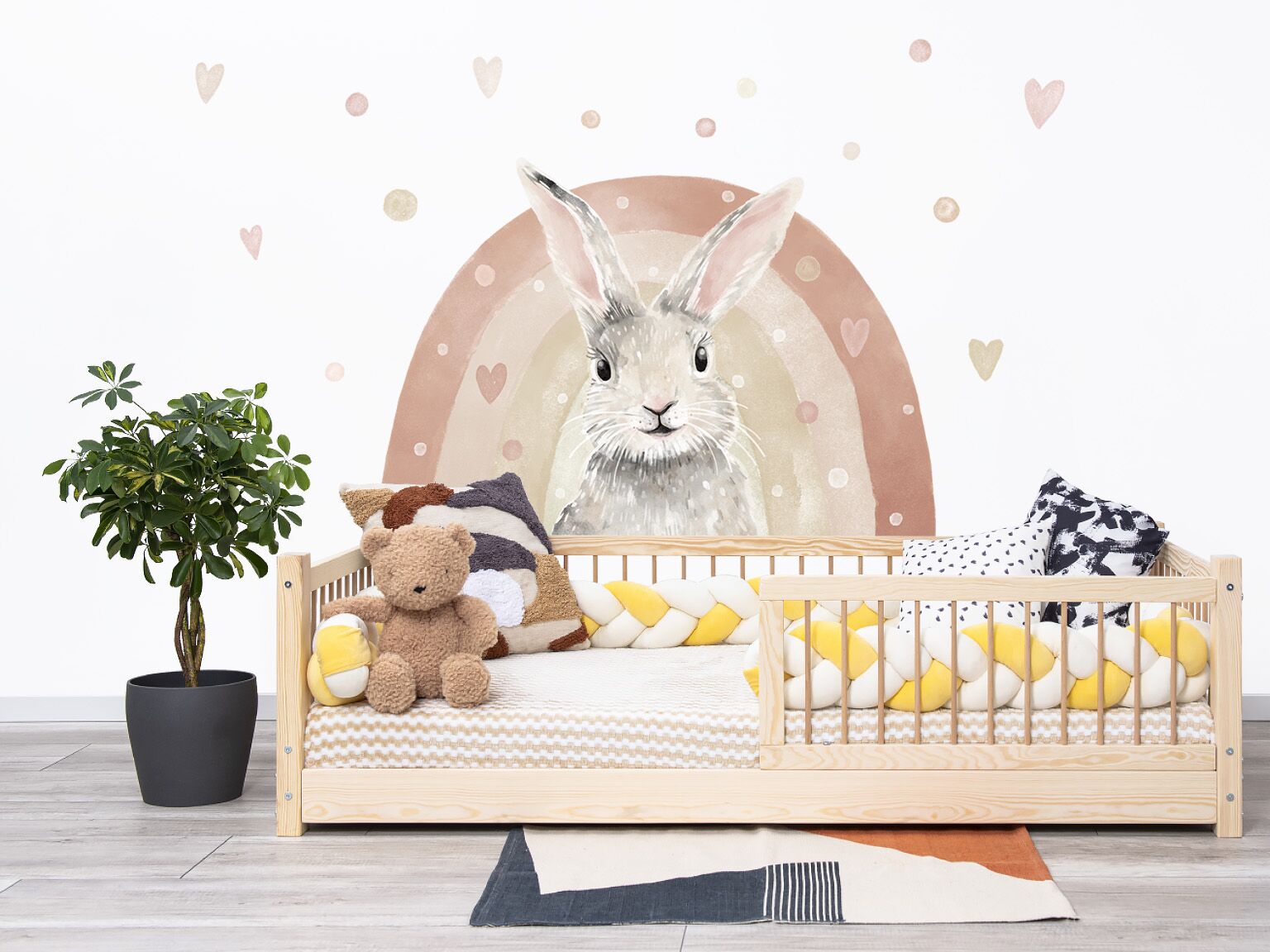 Wandsticker Kaninchen