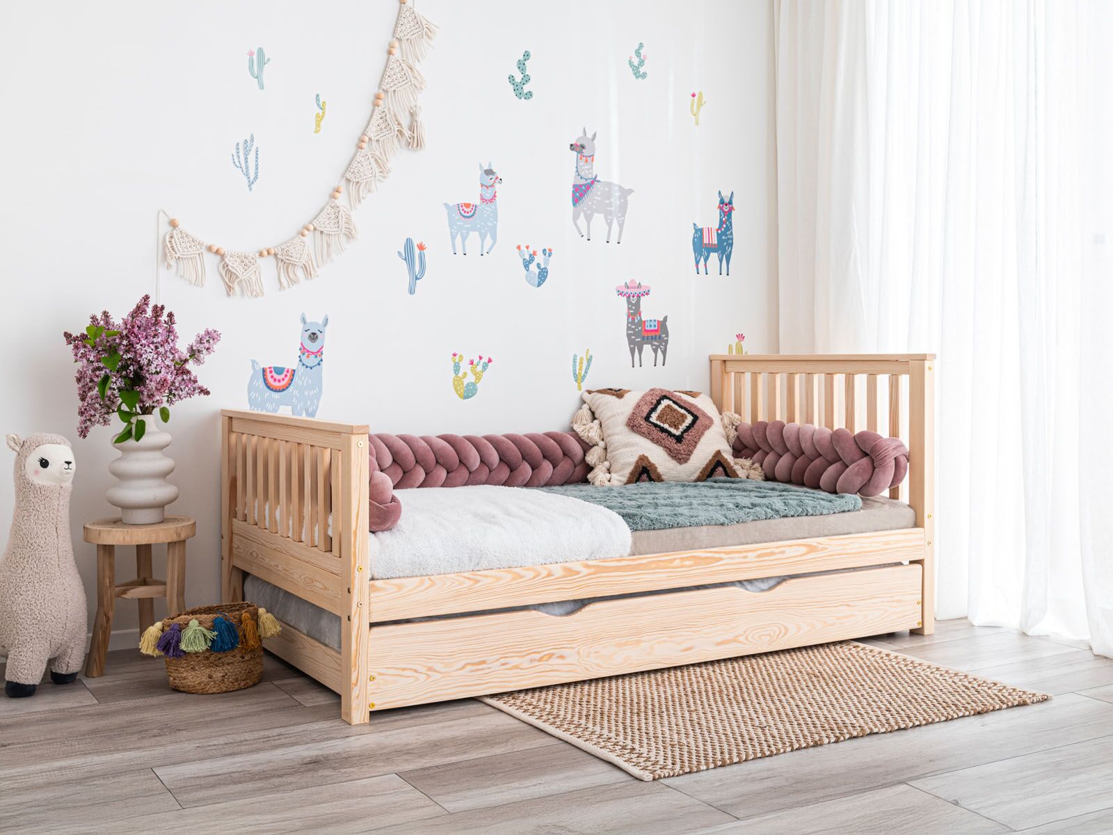 Kinderbett mit Schublade Kalo