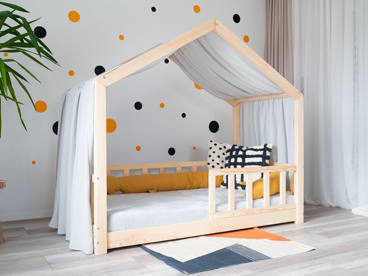Hausbetten Betthimmel Kuu - 2er Set